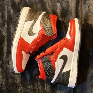 Nike Air Jordan 1 Satin Snakeskin Women’s